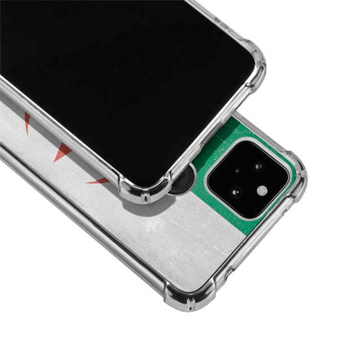 Algeria Flag Distressed Google Pixel 5a 5G Clear Case